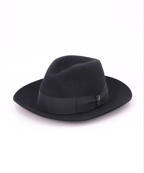 ALESSANDRIA WIDE BRIM 390299 BLACK x BLACK 58
